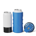 Retro Hopsulator Trio | Matte Azure | 12/16oz Standard Cans thumbnail image 1 